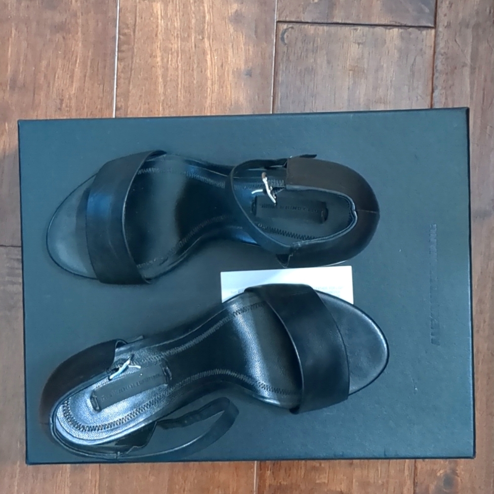 Alexander Wang Classic Chunky Heel Sandals 36.5